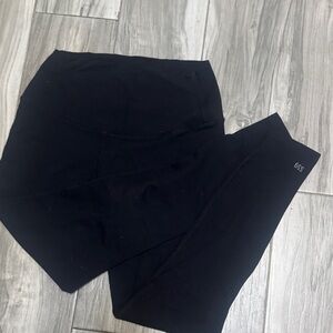 Splits59 Black High-Waist Leggings